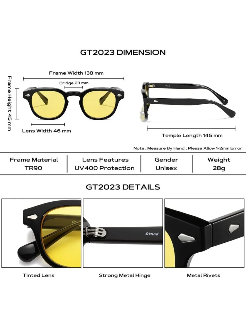 Trendy Retro Small Round Tinted Sunglasses for Women & Men - Stylish Shades